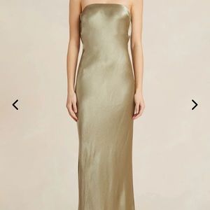 Bec + Bridge Moon Dance Strapless Midi Dress